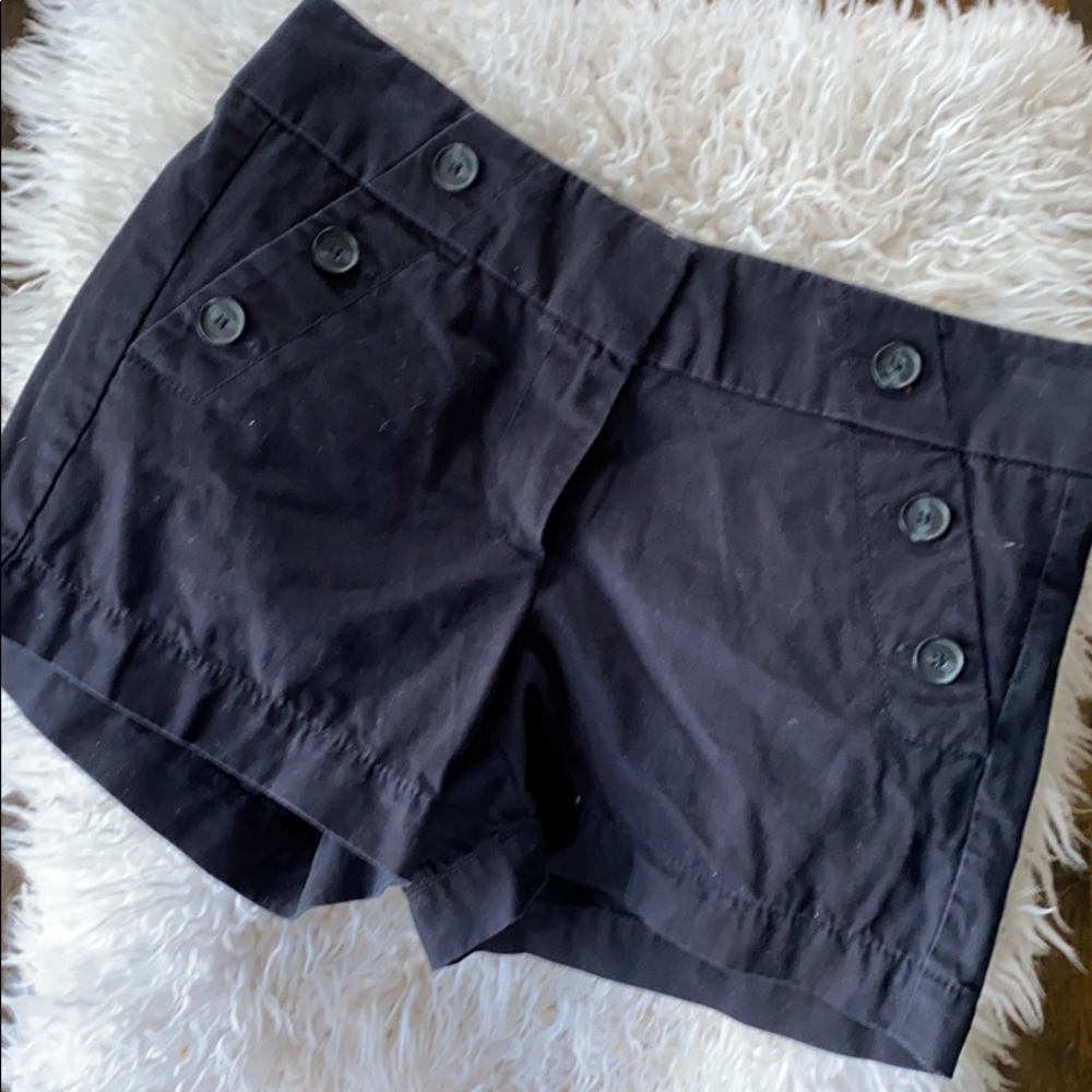 Loft Navy sailor style shorts - size 0
